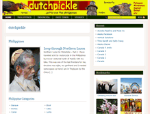 Tablet Screenshot of dutchpickle.com